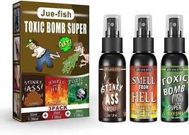 Liquid Fart Spray Stink Bomb Smelly Stinky Ass Toxic Bomb Crap Gag Prank Joke - £6.73 GBP+
