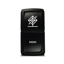 CH4X4 Rocker Switch V2 Radio Symbol 3 - Amber Led - £13.44 GBP