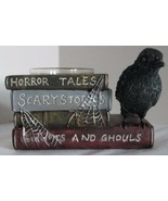 Yankee Candle SCARECROW on Book Skull T/L Tea Light Holder 1290679 Skele... - $1,367.99 MXN