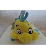 Walt Disney Flounder 7” Mini Bean Bag Toy, Mouseketoys. (#1215) - £14.14 GBP