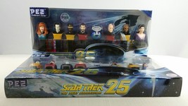 Star Trek The Next Generation 25 PEZ Candy Dispenser Collector&#39;s Series Limited - £63.38 GBP
