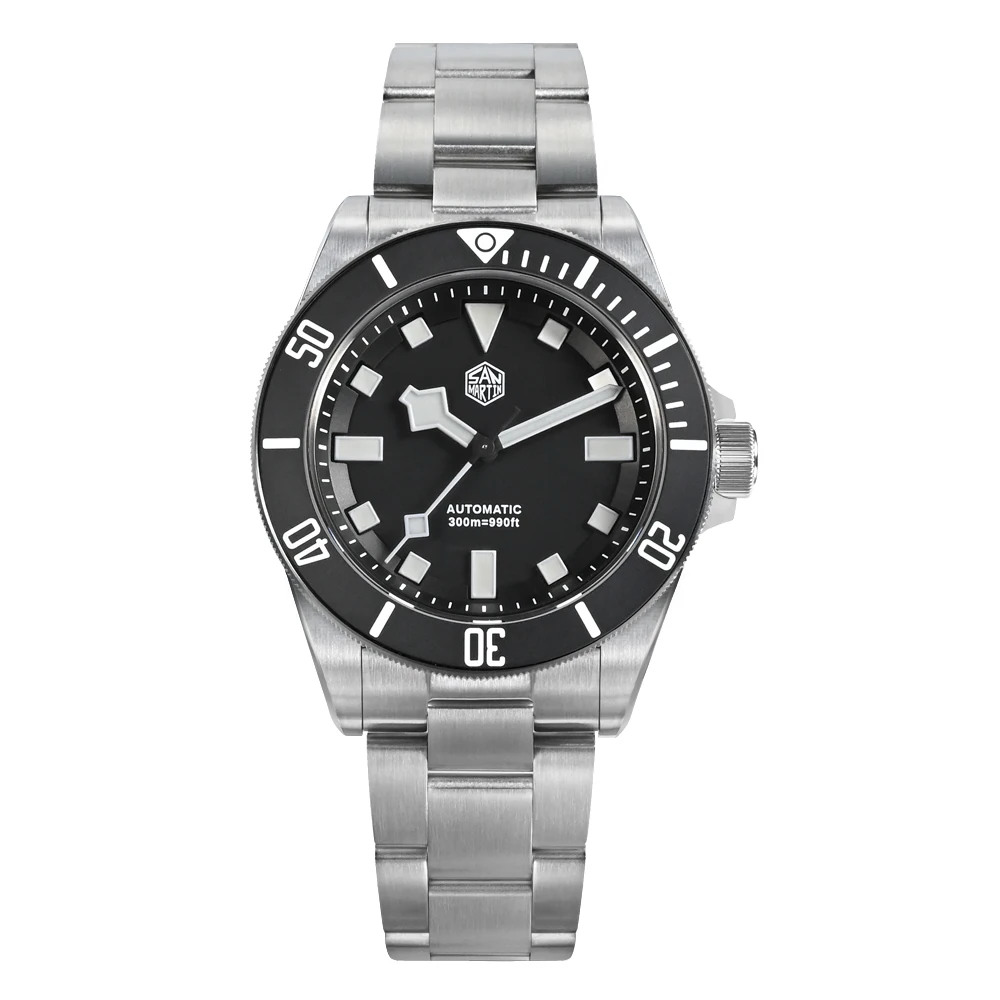  diving watch nh35 automatic movement watches grade2 titanium 120 click waterproof 300m thumb200
