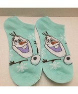 Kid&#39;s Disney Frozen Olaf Low Cut No Show Socks Shoe Size 3-10 - $72.35 MXN