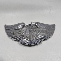 Vintage Circa 1970 Harley Davidson Belt Buckle Shield and Wings 613 - £19.75 GBP