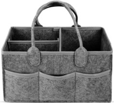 Anymom Mommy Diaper Bag Dark Grey Organizer Multifunctional Newborn Thin... - €30,70 EUR