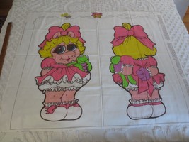 Jim Henson&#39;s Muppet Baby Piggy Tunic Cotton Panel w/Directions--44&quot; X 35&quot; - £3.70 GBP