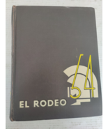 1954 El Rodeo USC Hard Cover Yearbook Vintage - £77.81 GBP