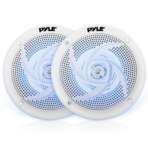 Pyle Marine Speakers - 4 Inch 2 Way Waterproof and Weather Resistant Outdoor Aud - £53.87 GBP