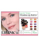 Lip Ink Lot Tinted Waxless Lip Balm (Set of 10) - £132.98 GBP