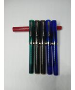Lot Of 6 Vintage Sheaffer No Nonsense 1 Fountain Pen &amp; 5 Ballpoint READ - $44.55