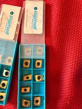 Neuf Lot De 9 Ingersoll Fraisage Plaquettes Carbure CNC # BDE323R001 IN6... - $37.99