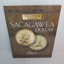 Sacagawea Dollar Millenium Edition Coin Collecting Book HE Harris EMPTY - £5.70 GBP
