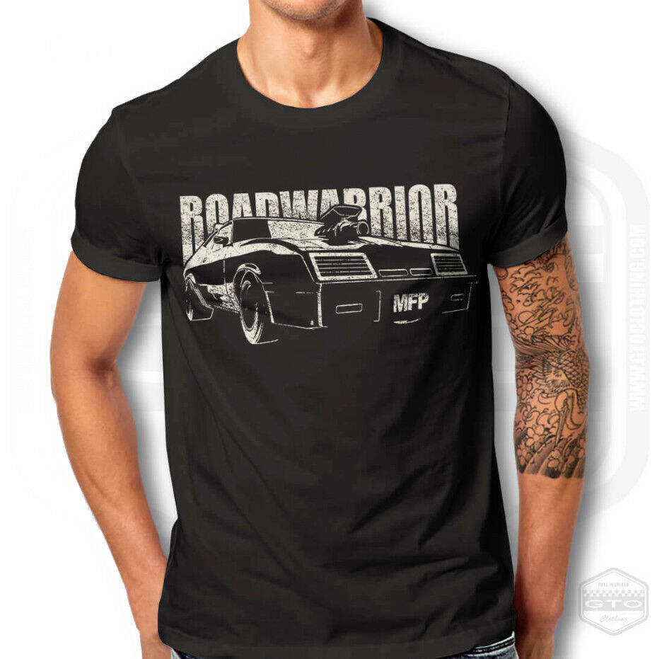 Mad Max Rockatansky Interceptor Ford Falcon Roadwarior T-Shirt man - $27.72+