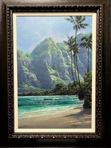 Rodel Gonzalez - Original Acrylic Painting - Another Day in Paradise Hand Signed - £6,999.63 GBP