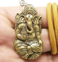 GANAPATI VINAYAKA GANESHA GANESH HINDU GOD SUCCESS BUDDHI DEVA PENDANT N... - £19.39 GBP