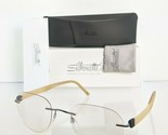 Brand New Authentic Silhouette Eyeglasses 5506 DP 6565 Titanium Frame 49mm - $158.39