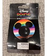 NEW Disney Pride Collection Rainbow Mickey Mouse Pinback Button Pin - £7.86 GBP