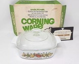 Vtg Corning Ware Spice of Life 1 QT Casserole  A-1-8-SR Open Box u262 - $49.99