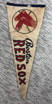 Boston Red Sox Fenway Park Vintage Pennant 11” x 28” Manufacture Stamp - £23.34 GBP