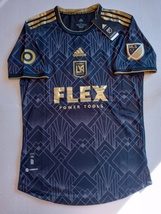 Gareth Bale #11 LAFC Los Angeles FC MLS 2022 Match Slim Black Home Soccer Jersey - £79.93 GBP