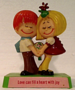 Cute Vintage 1971 Berries &quot;Love Can Fill A Heart With Joy&quot; Plastic Figur... - $13.56 CAD