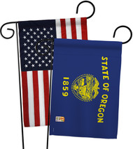 Oregon - Impressions Decorative USA - Applique Garden Flags Pack - GP191... - $30.97