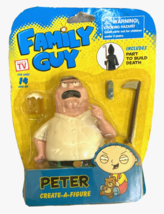 Family Guy As Seen On TV Peter Figure Includes Part to Build Death - £27.32 GBP