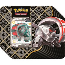 Pokemon Scarlet &amp; Violet Paldean Fates Iron Treads Tin - £21.26 GBP