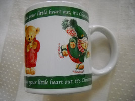 * 3 Hallmark Gourmet Gift Celebrate Your Heart Out It's Christmas Bear Cups - $29.00