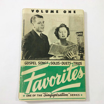 Singspiration Gospel Favorites Vol 1 Songbook 1943 Smith Solo Duet Trio ... - $13.85