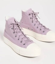 CONVERSE Chuck Taylor All Star Lift Platform SHOES Size: 8 NEW Lilac Hig... - $139.99