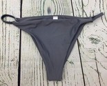Grey Binding String Thong String Bikini Medium - £11.14 GBP
