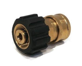 M22 FPT X 3/8&quot; Quick Connect Coupler Adaptor for Pressure and Power Washers - £11.98 GBP