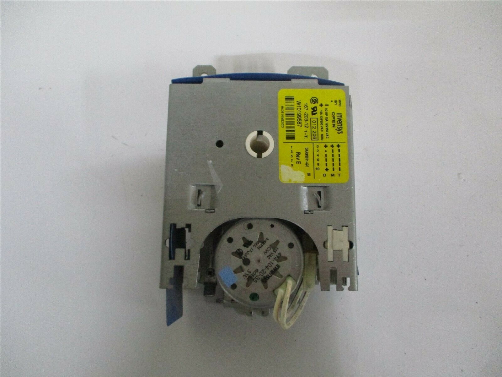 WHIRLPOOL DISHWASHER TIMER PART # W10199587 - $13.99