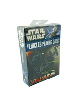 Cartamundi Star Wars Villains Vehicles Playing Cards 2011 55 Bad Guy Cars - $8.72