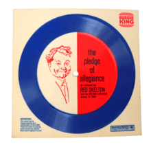 1969 Burger King Premium 33 1/3 RPM Record The Pledge of Allegiance Red Skelton - £7.77 GBP