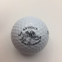 Top Flite 1 XL White Golf Ball Antigua Dive Excursions Scuba Regular Tra... - $14.99
