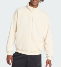 adidas Future Icons Small Logo Fleece Track Top Men Sports Jacket AsiaFi... - $98.91
