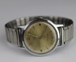 vintage Timex men&#39;s watch SELF WINDING MECHANICAL band 4014 3166 1966 - $34.99