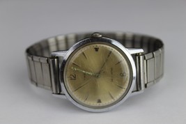 vintage Timex men&#39;s watch SELF WINDING MECHANICAL band 4014 3166 1966 - £27.72 GBP
