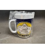 Vintage Michelin Man Coffee Cup Mug Tire Service Station Gas &amp; Oil Adver... - $24.25 CAD