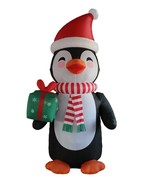 12 Foot Tall JUMBO Christmas Inflatable Penguin and Gift Yard Balloon De... - €72,88 EUR