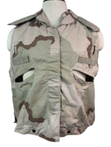 USGI Military PASGT Vest Flak Cover Desert 3-Color Camo - SMALL MEDIUM - $11.77