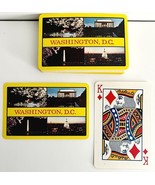 1970s Washington DC Playing Cards 54 Pcs 2 Jokers w/Case British Hong Kong - $27.32 CAD