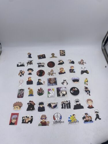 Assorted Lot of Over 40 Different ANIME STICKERS - $13.76