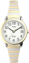 Timex Easy Reader Expansion Band Watch 25mm Leather Strap - $128.99