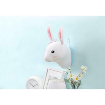 Piper Kids White Rabbit Animal Wall Decor (10 x 10 x 14 in) W/Loop; Mounts Easy - £85.35 GBP