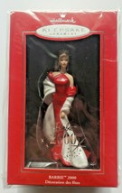 2000 Barbie Club Exclusive Hallmark Porcelain Ornament Red Gown U110/60829 - £23.63 GBP