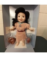 Sweet Expressions Porcelain-looking Indian Doll With Accessories - $7.00