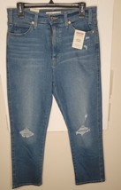 New Womens Levi Strauss Heritage High Rise Straight Denim Jeans Size 10/ W30 New - £14.66 GBP
